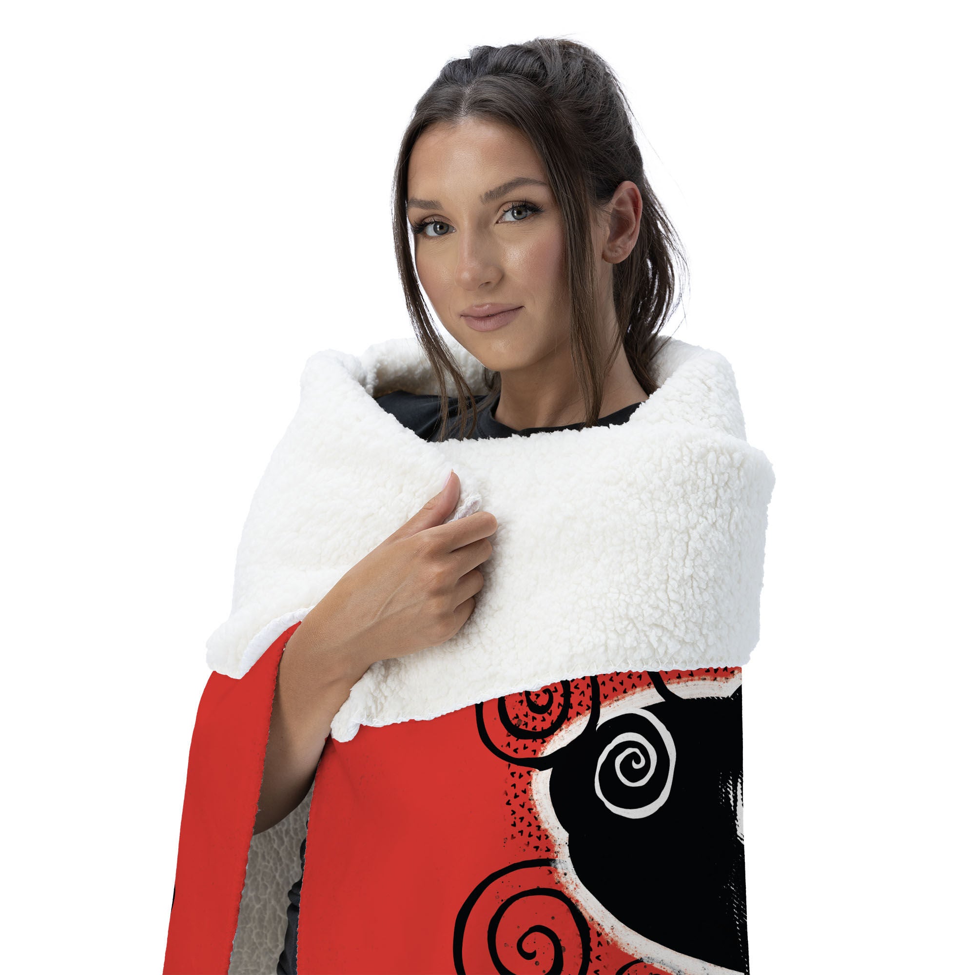 Warner Bros. Beetlejuice So So Strange Silk Touch Sherpa Throw Blanket 50X60 Inches, RED, alternate image number 2