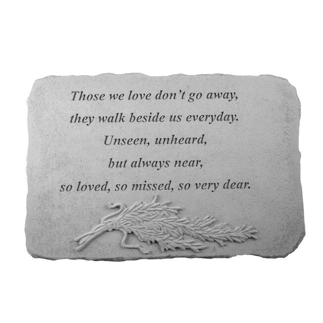 Those We Love Garden Memorial Accent Stone, GREY, hi-res image number 0