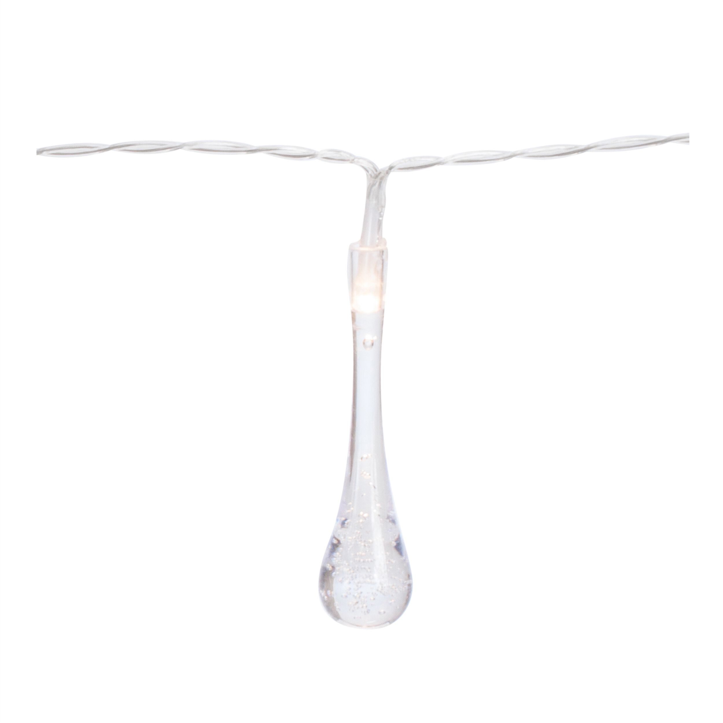 LED Icicle Light Strand (Set of 2), CLEAR, alternate image number 1