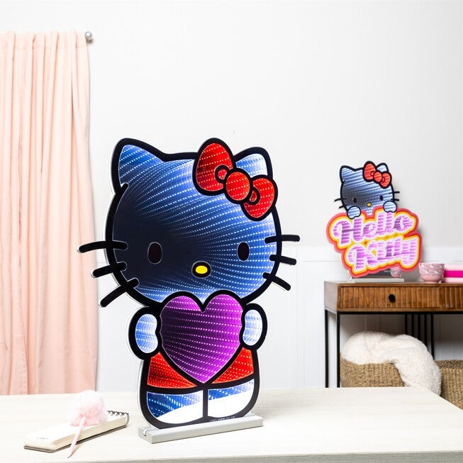 Hello Kitty®? Heart Ekkolight 24 inchesH, RED PINK WHITE, alternate image number 1