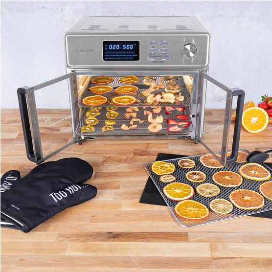 Kalorik MAXX "Ride or Dry" 7-Piece Food Dehydrator Set, STAINLESS STEEL, hi-res image number null