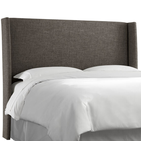 Lawrence Full Wingback Headboard, ZUMA CHARCOAL, hi-res image number null