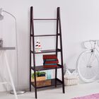 5-Shelf Ladder Bookcase-Espresso, , alternate image number null