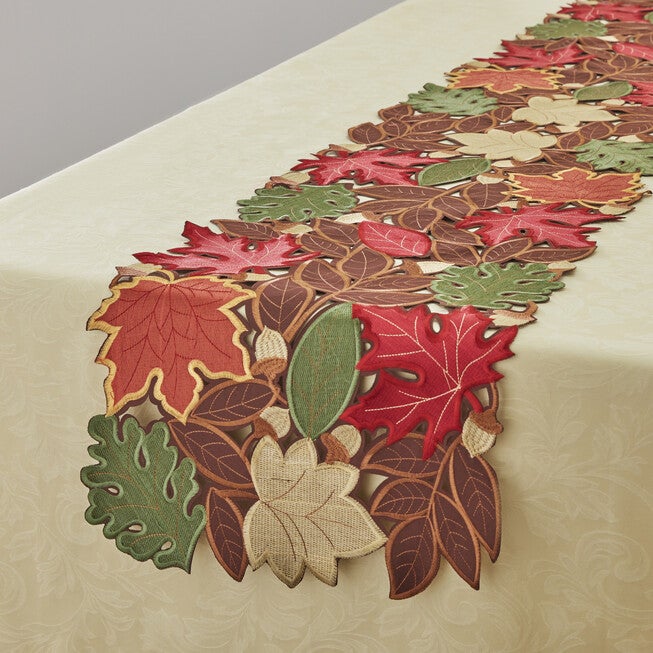 Embroidered Cut Out Table Linens, , hi-res image number null