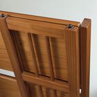 3-Shelf Folding Stackable Bookcase 27.5" Wide - Chestnut, , alternate image number null