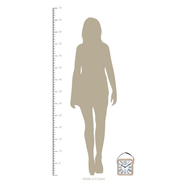 Farmhouse 9.5 inches Dean Table Clock, , alternate image number null