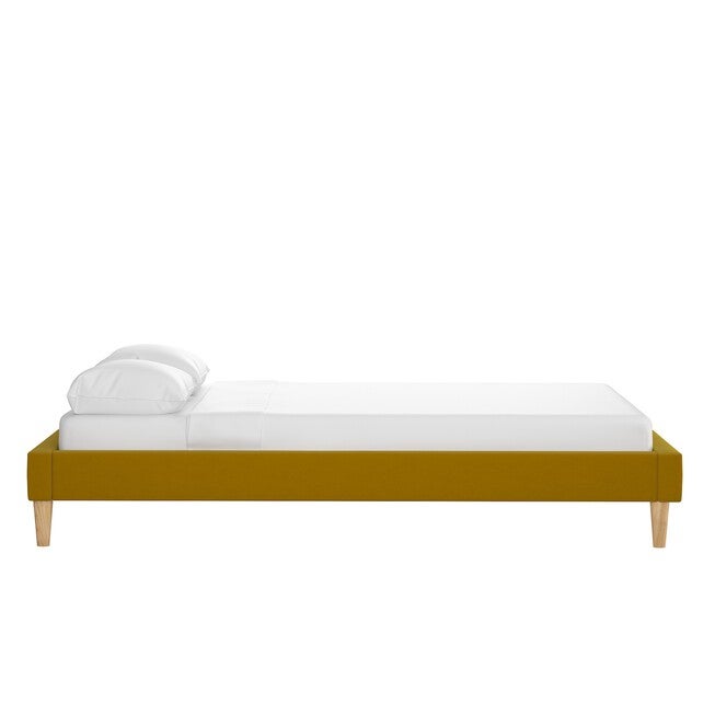 Velvet Platform Bed, , alternate image number 2