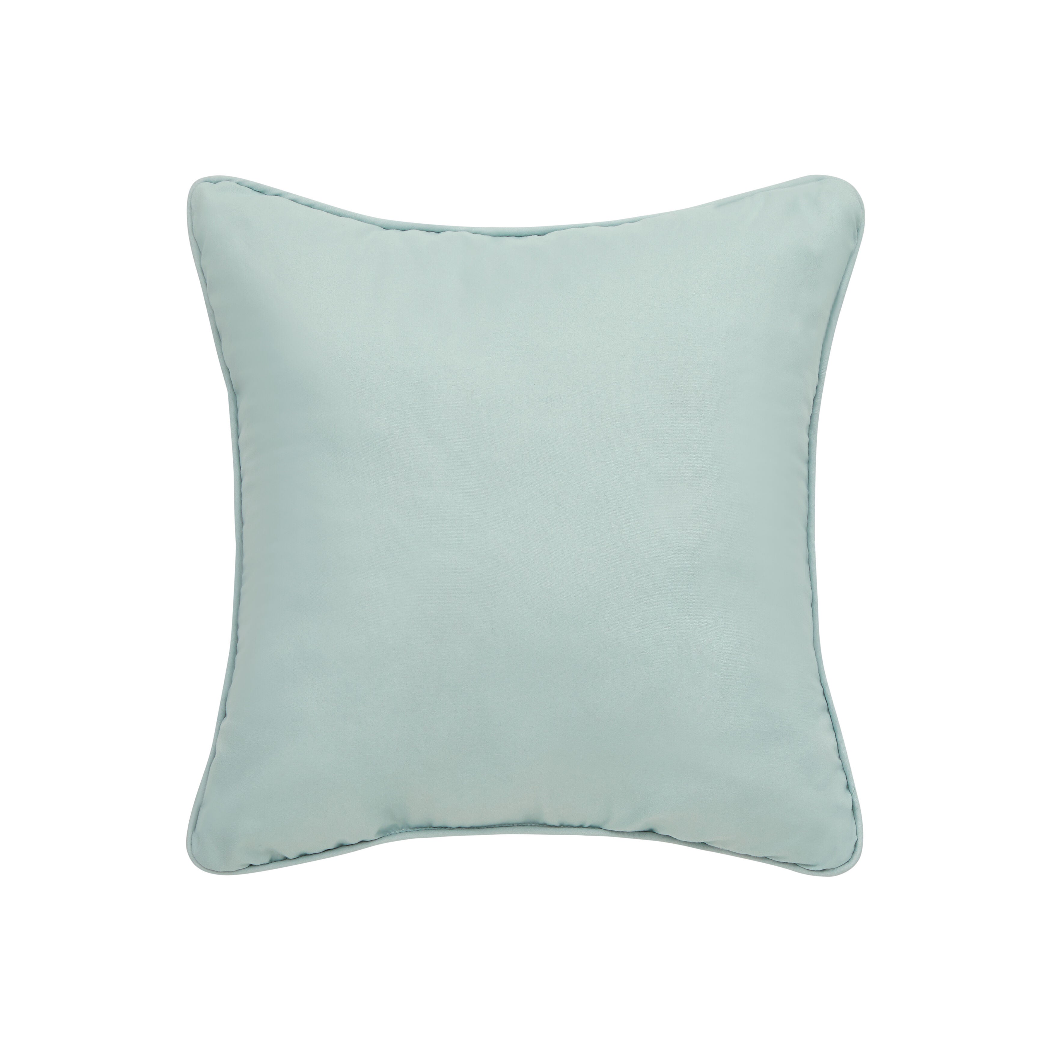 SPRING SOCIAL 16 inches SQUARE EMBELLISHED DECORATIVE THROW PILLOW, SPA, on-hover image number 1