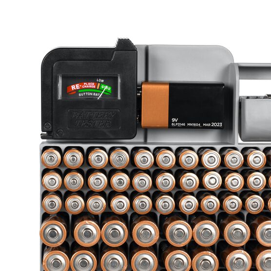 Battery Organizer with Energy Tester, , alternate image number null