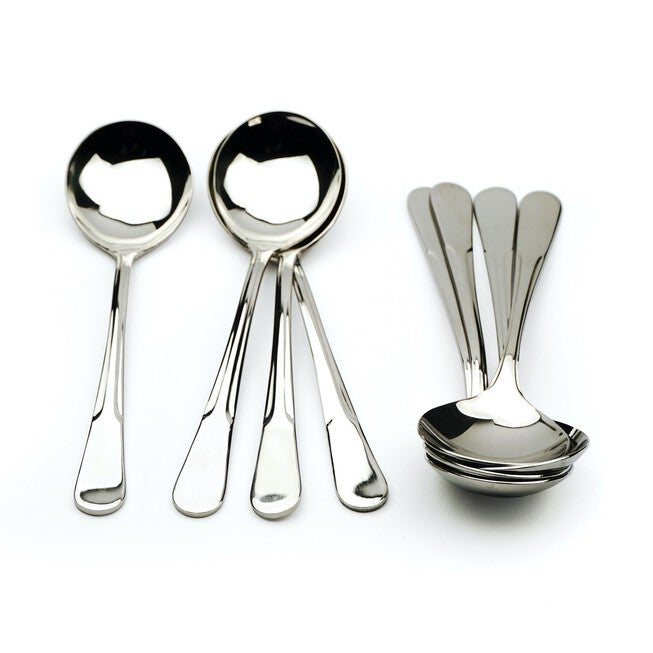 Soup Spoons Boxed Stainles Steel, Set 8, , alternate image number null