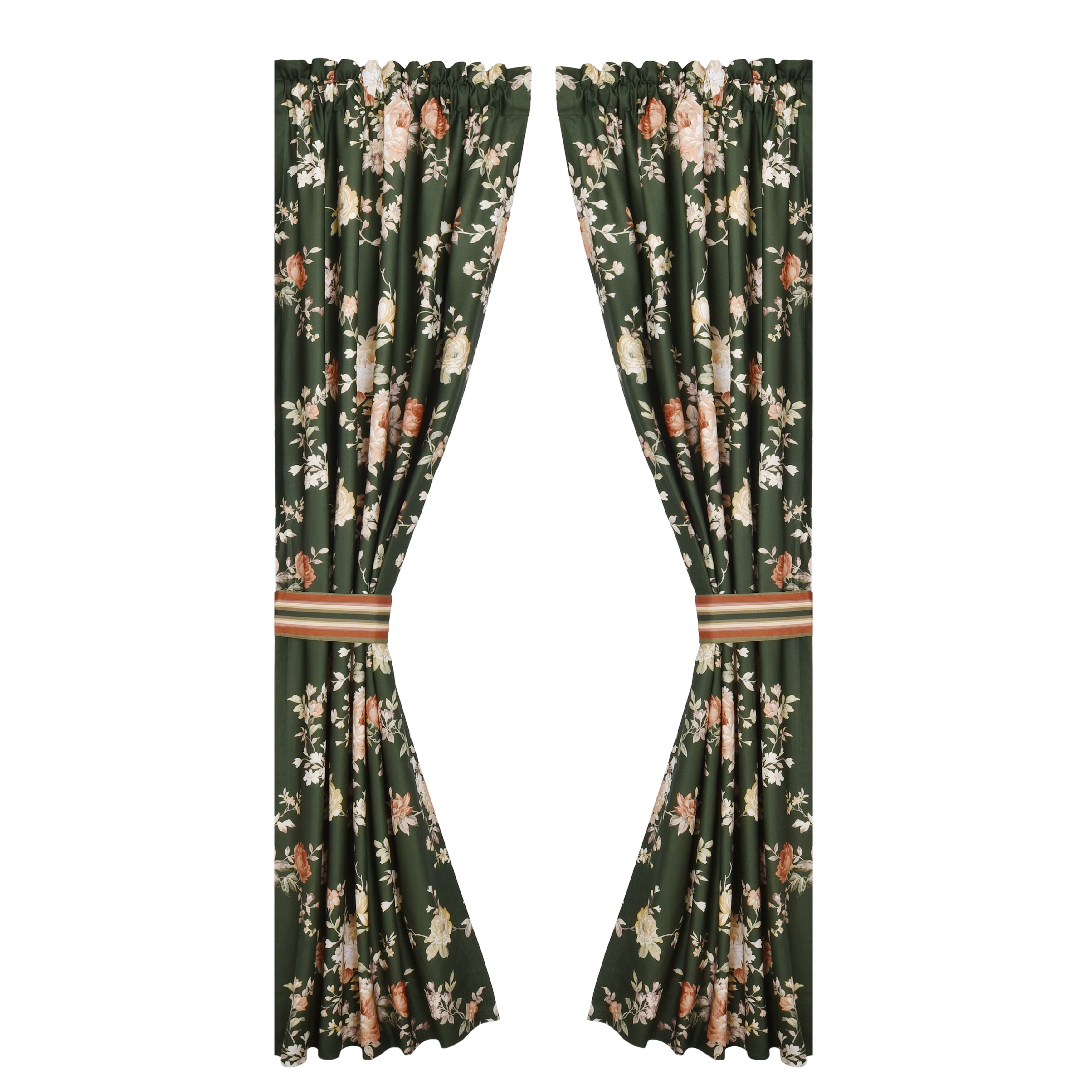 BRITTANY 95 inches WINDOW PANEL PAIR, FOREST, alternate image number 3