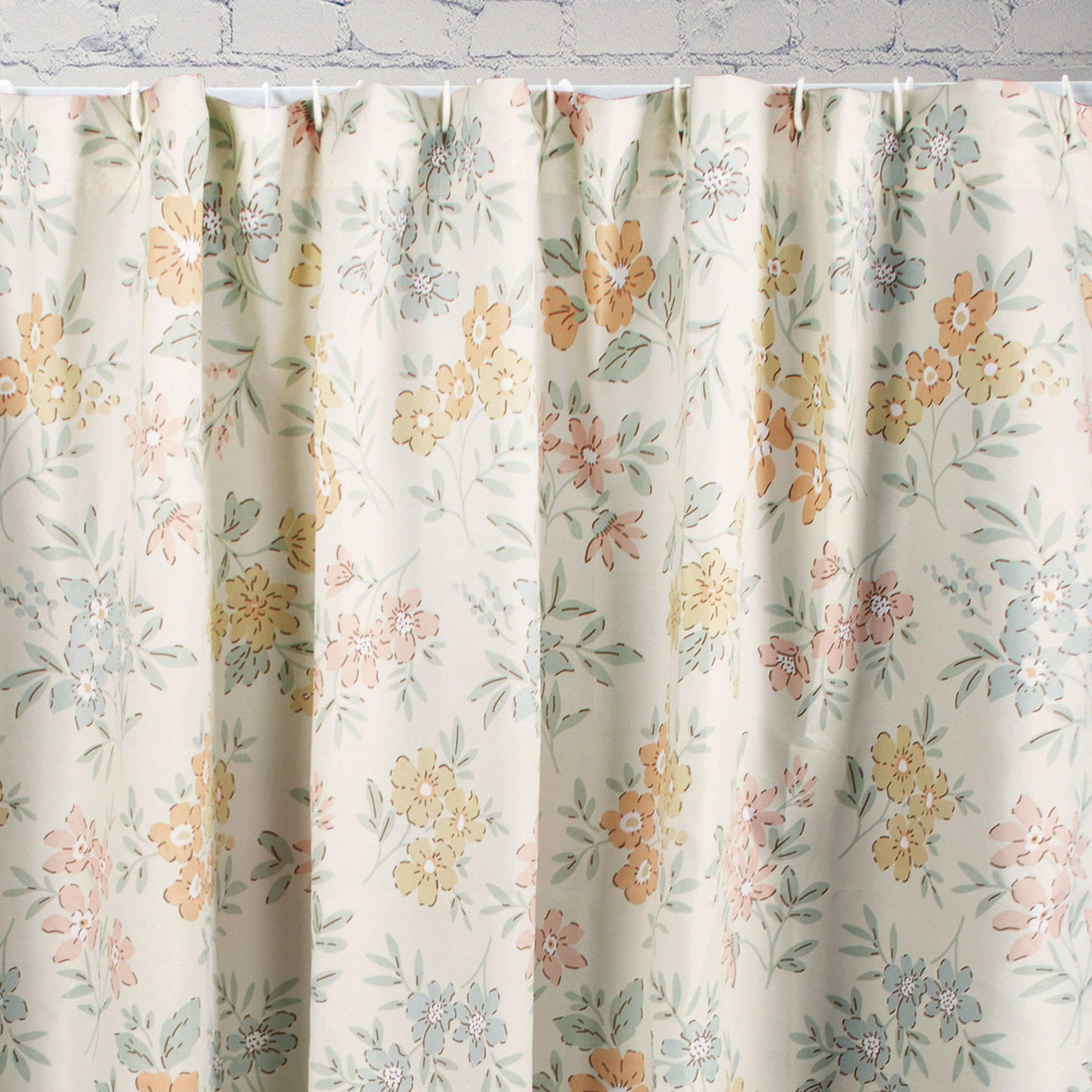 Greenland Home Fashions&trade; Chloe Bath and Shower Curtain, PASTEL, alternate image number 1