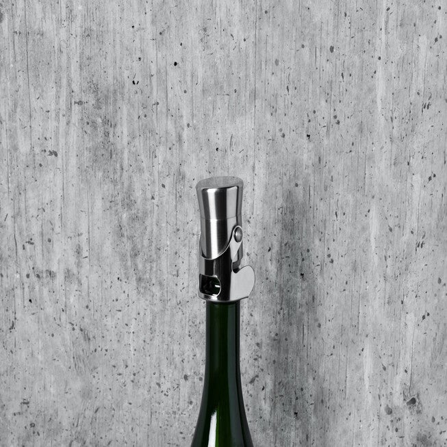 Stainless Steel Heavyweight Champagne Stopper, , alternate image number null