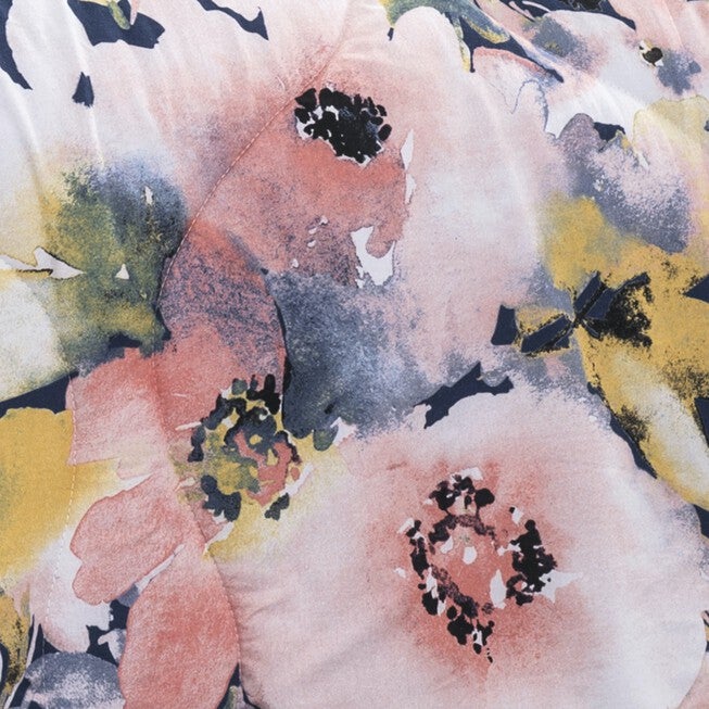Lush Décor Floral Watercolor Comforter Blue 7-Pc. Set, , alternate image number null