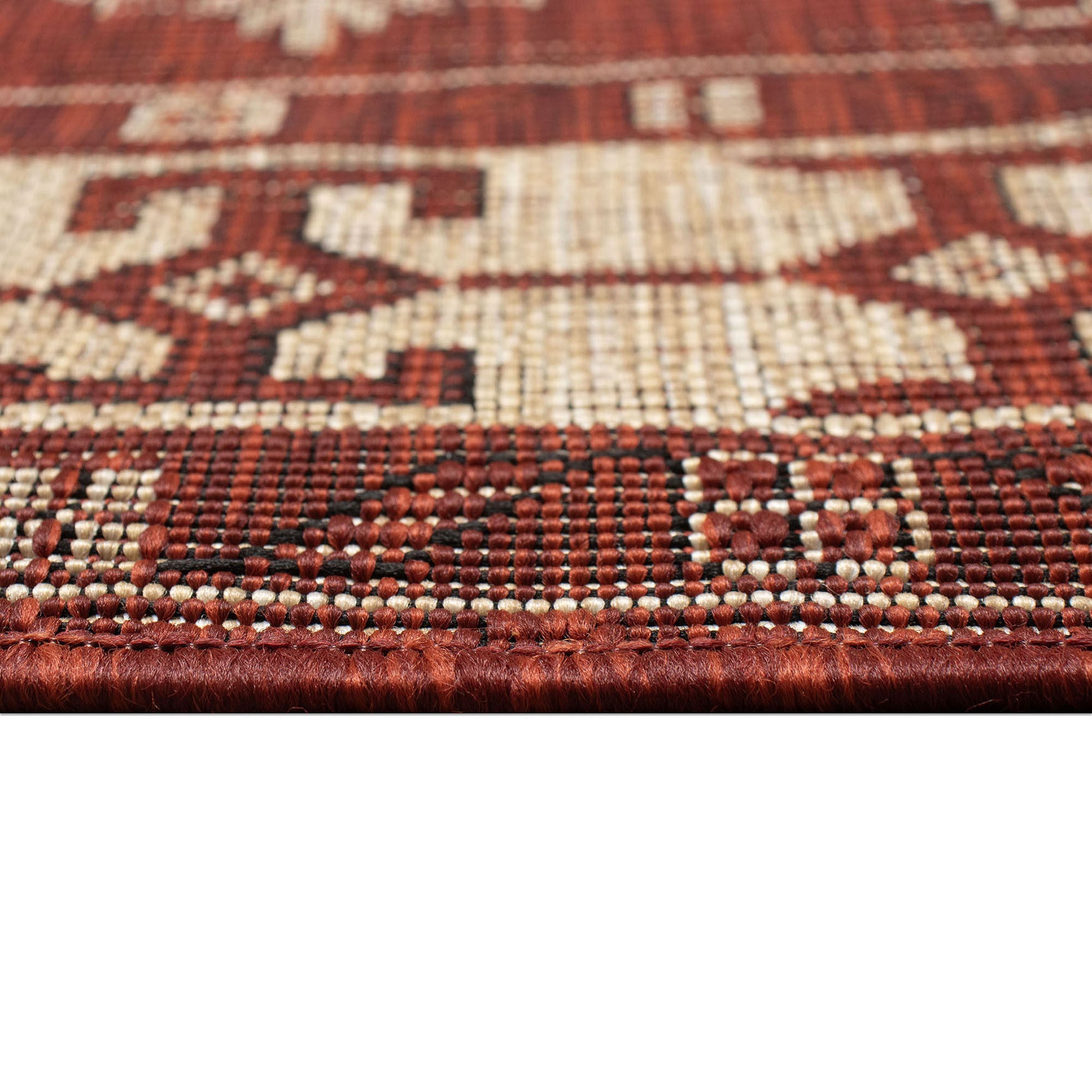 Carmel Kilim Indoor/Outdoor Area Rug Chili, , alternate image number 2