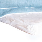 Bolstered Pet Bed Cushion With Poly Fill Cushion, Medium SoothIng Blue, , alternate image number null