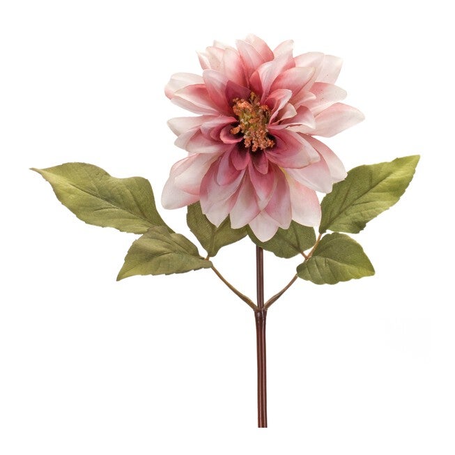Dahlia Stem (Set of 6) 16 inchesH Polyester, PINK, hi-res image number 0