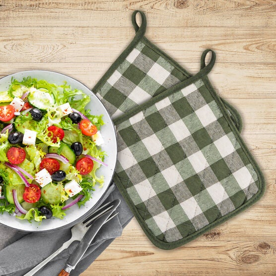 Buffalo Check Pot Holder - Set of Two, , alternate image number null