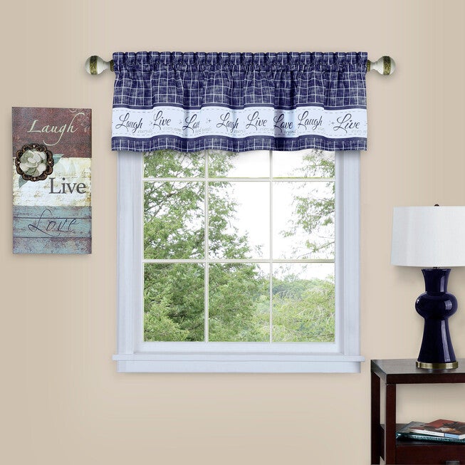 Live, Love, Laugh Window Curtain Valance - 58x14, , alternate image number 9