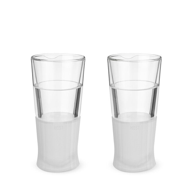 Glass Freeze Beer Glass (Set Of Two) By, , alternate image number null