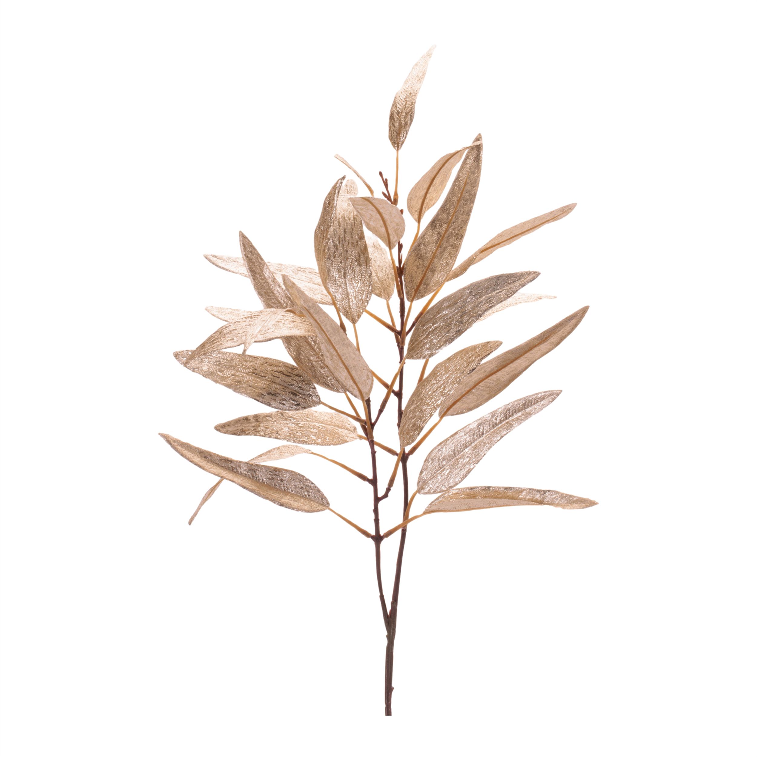 Metallic Leaf Spray (Set of 4), GOLD BROWN, hi-res image number 0