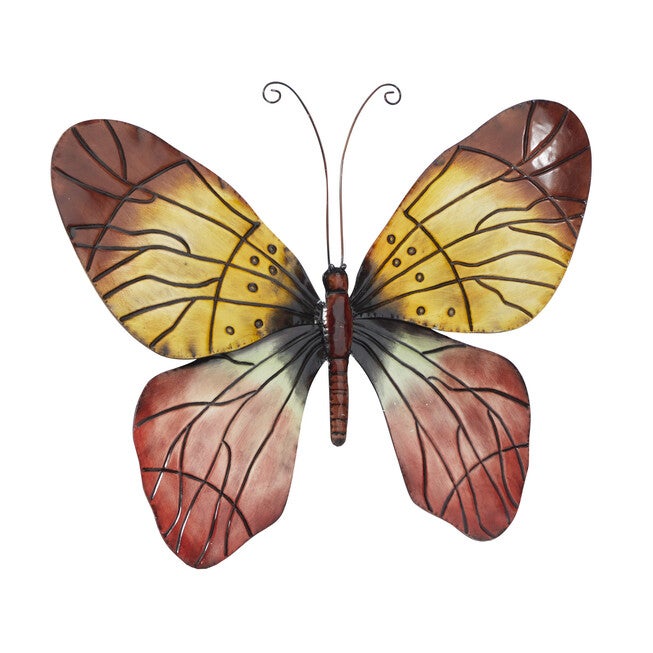 Red Metal Eclectic Wall Decor, , alternate image number 3