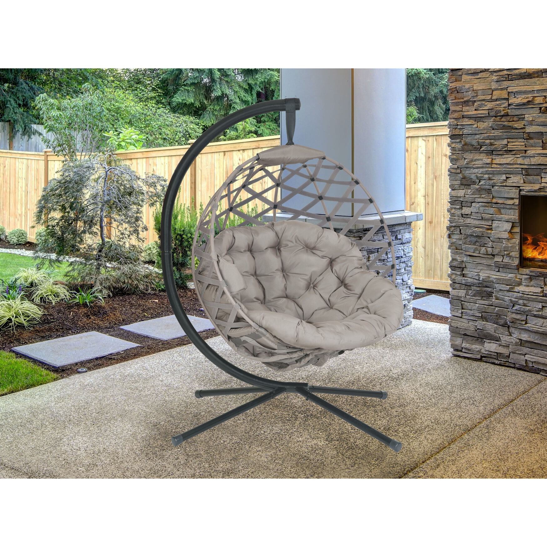 Ball chair hanging clearance