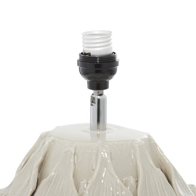Grey Ceramic Rustic Table Lamp, , alternate image number null