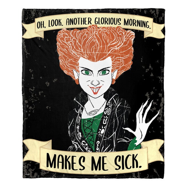 Hocus Pocus Glorious Morning Silk Touch Throw Blanket, , on-hover image number 1