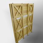 Montego 3-Shelf Folding Bookcase -Natural, , alternate image number null