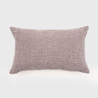 SETA TEXTURED CHENILLE PILLOW 24x14, TAUPE, hi-res image number null
