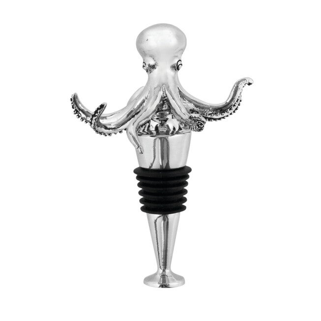 Octopus Bottle Stopper, METALLIC, hi-res image number null