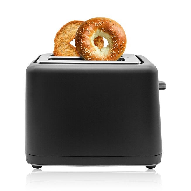 Livwell Matte Black 2-Slice Smart Touch Toaster, MATTE BLACK, alternate image number null