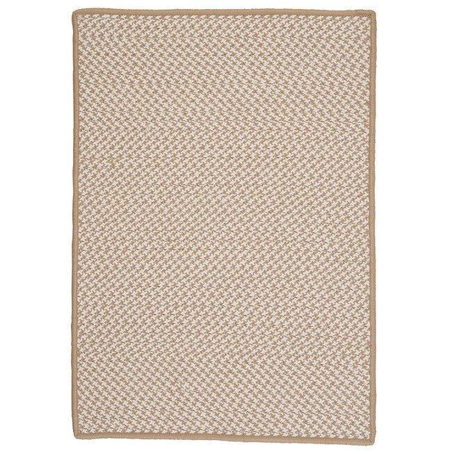 Houndstooth Twist Sand Rug, SAND, hi-res image number 0