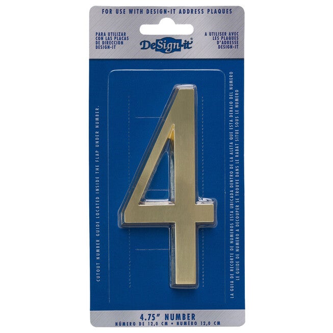 4¾" Numbers, , alternate image number 5
