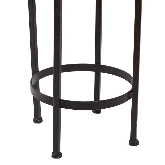 Set Of 3 Black Metal Traditional Plantstand, , alternate image number 6
