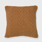 Chunkey Sweater Knit Pillow, GINGER, hi-res image number 0