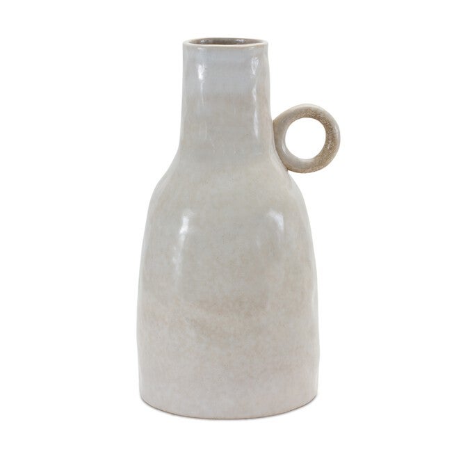 Jug 11.25 inchesH Ceramic, GREY/WHITE, hi-res image number null
