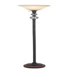 Black Metal Traditional Floor Lamp, BLACK, hi-res image number null
