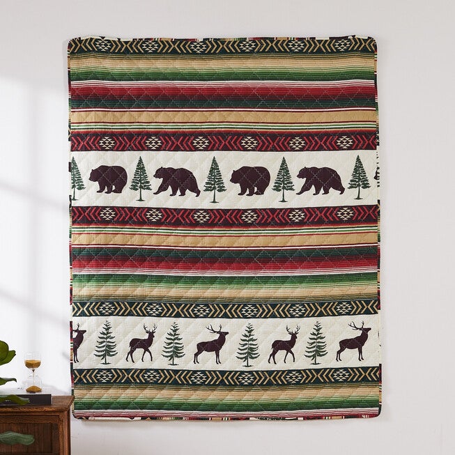 Yosemite Campfire Throw Blanket, , on-hover image number 1