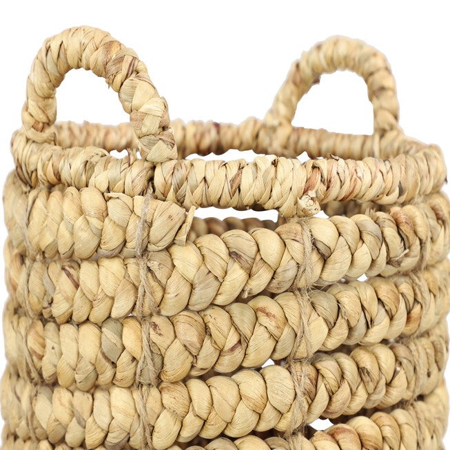 Set Of 4 Brown Sea Grass Coastal Storage Basket Storage Basket, , alternate image number null