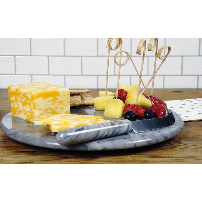 Grey Marble Cheese Board, , alternate image number 5