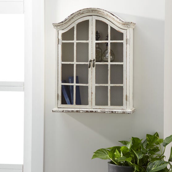 White Vintage Wood Wall Décor, , alternate image number null