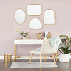 Cosmoliving By Cosmopolitan Set Of 4 Wall Mirror, , alternate image number null