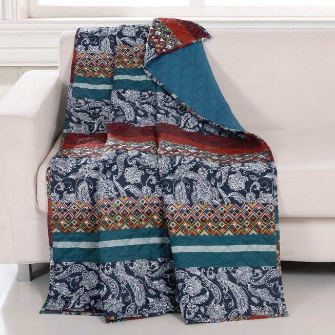 Vista Quilted Throw Blanket, MULTI, hi-res image number null