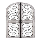 Grey Vintage Ornamental Wood Wall Décor, GREY, hi-res image number null