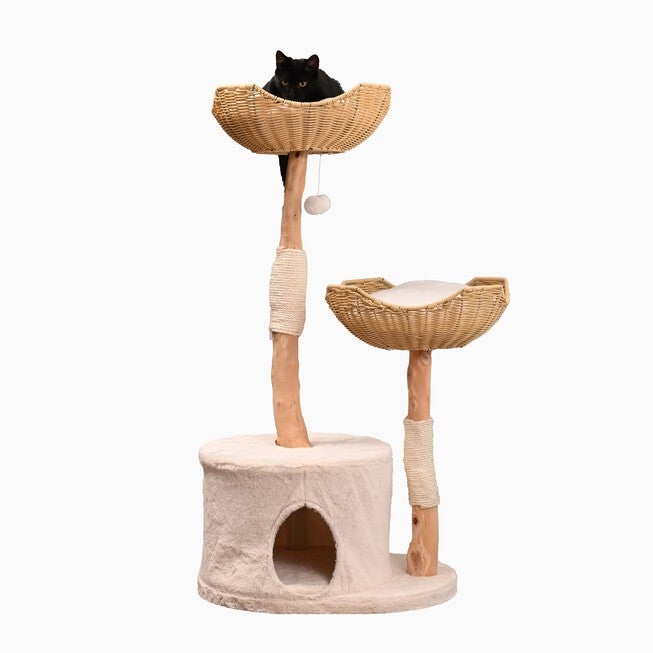 AMNI Cat Tree: The All-in-One Play and Rest Station, BEIGE, alternate image number null