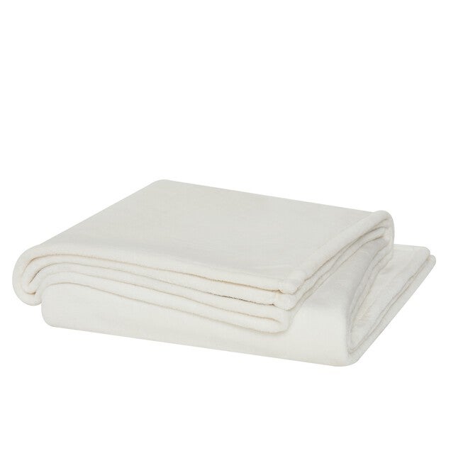 Solid Plush Blanket, , alternate image number 2