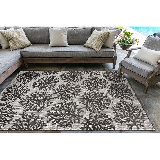 Liora Manne Rialto Coral Indoor/Outdoor Rug, , alternate image number null