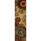 Caravan Medallion Multi 2' X 5', MULTI, hi-res image number null